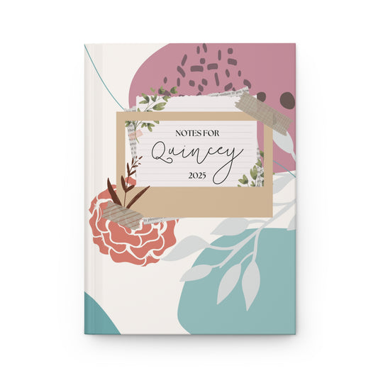 Personalized Notes to my Daughter Hardcover Journal | Mother Daughter Notes