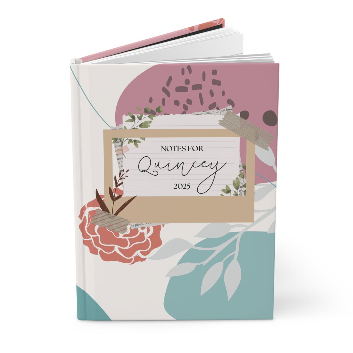 Personalized Notes to my Daughter Hardcover Journal | Mother Daughter Notes