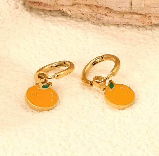 Clementine Charm Huggies