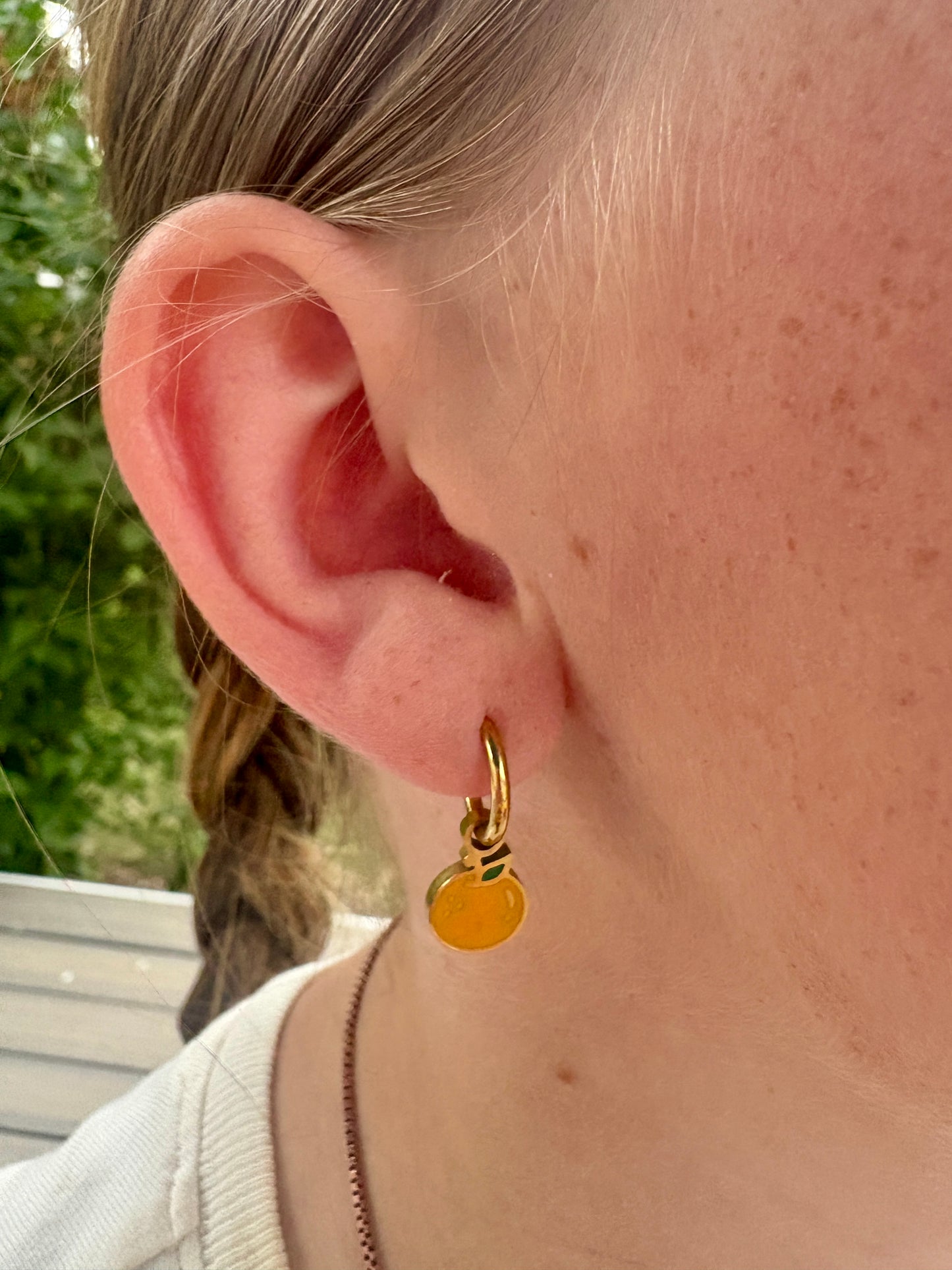 Clementine Charm Huggies