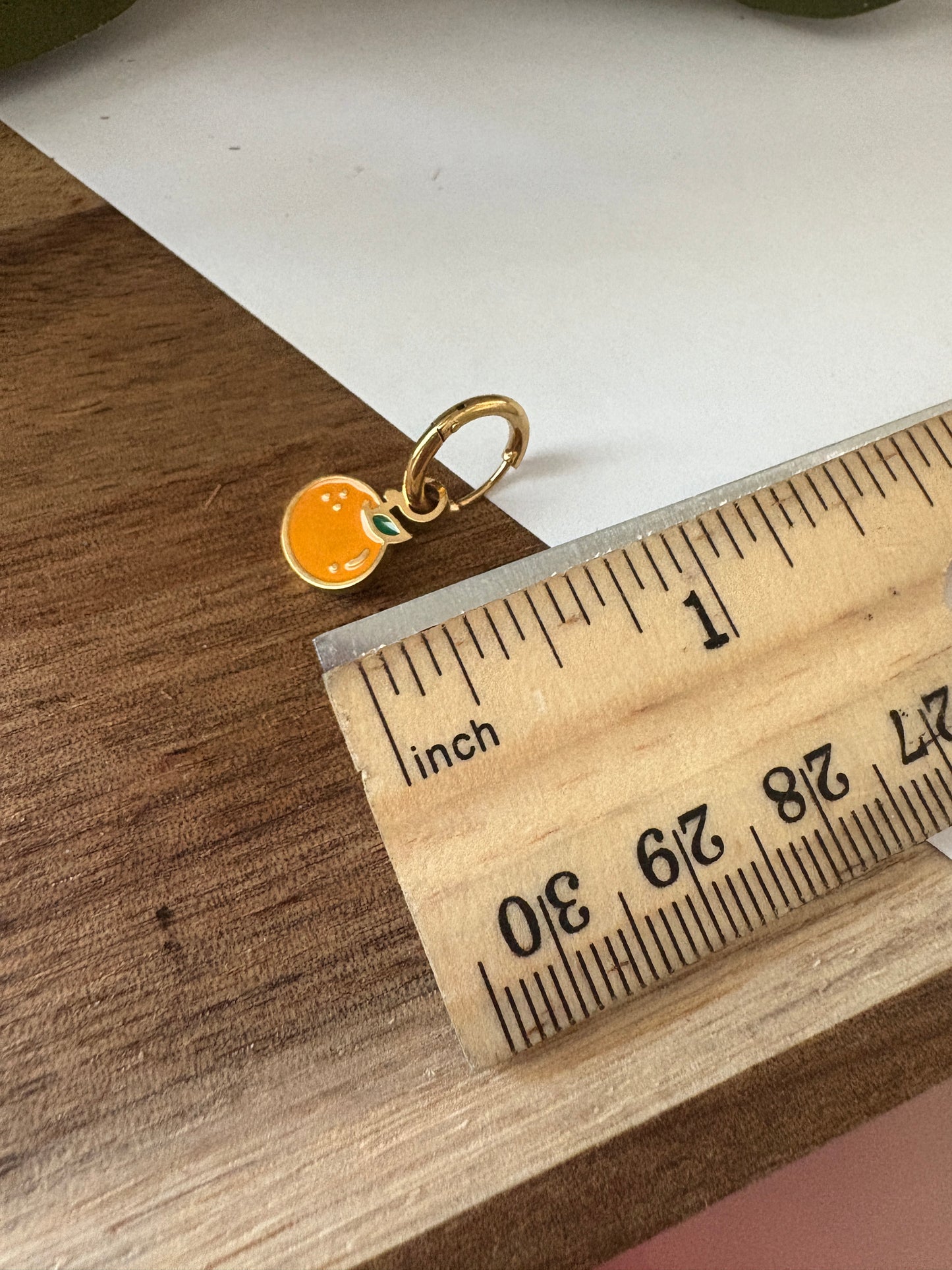 Clementine Charm Huggies