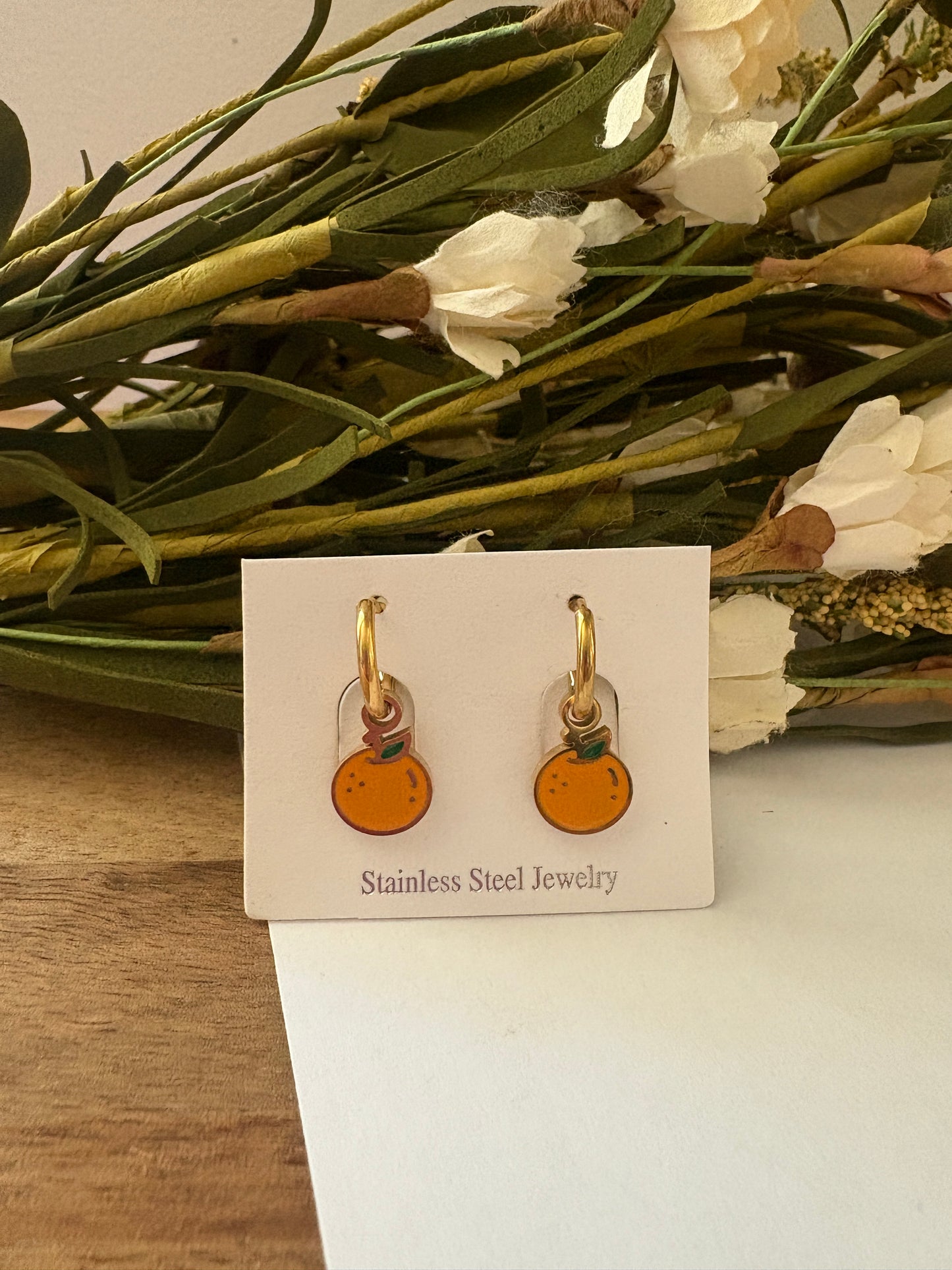 Clementine Charm Huggies