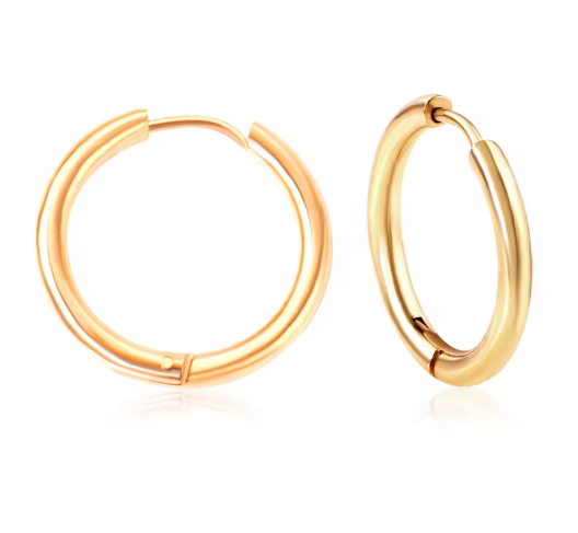 Strawberry Charm Huggies