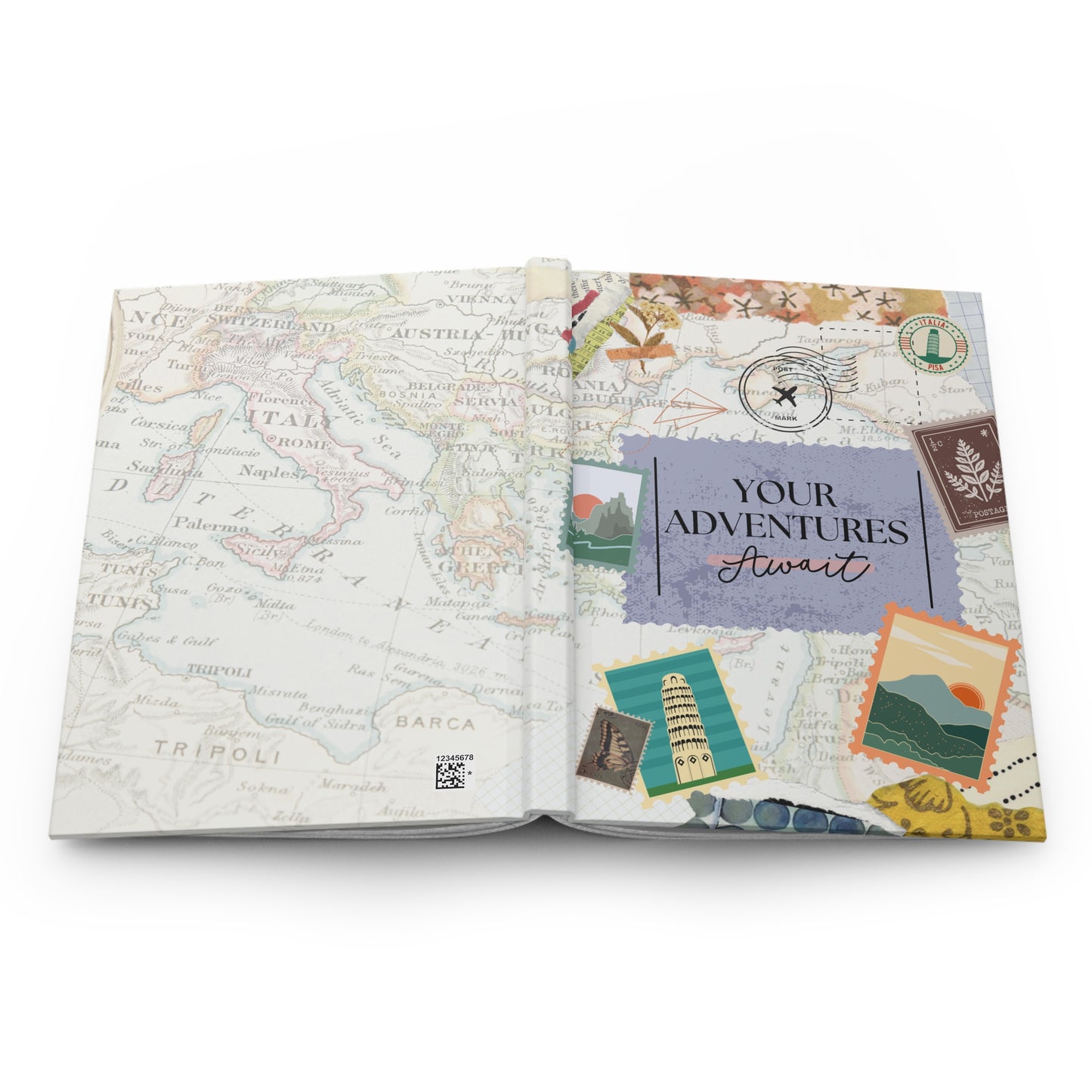 Your Adventures Await Hardcover Travel Journal | Graduation Gift