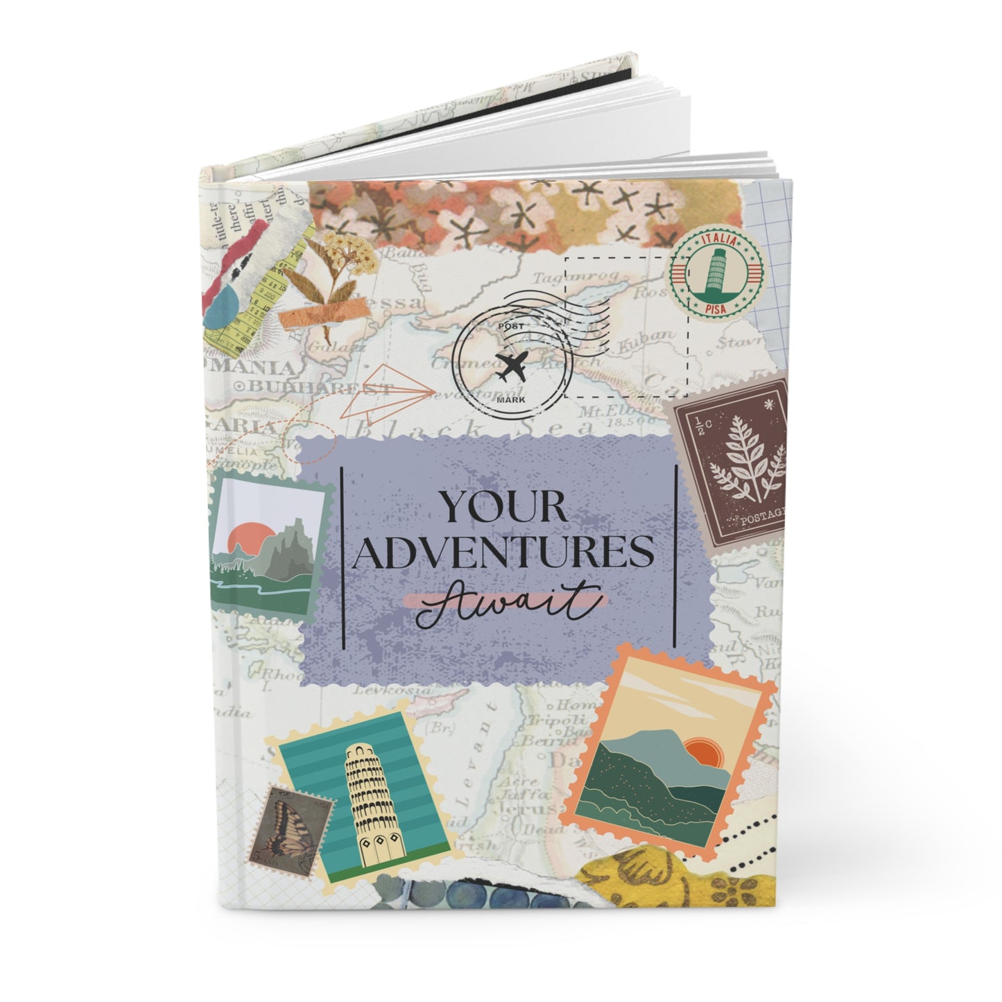 Your Adventures Await Hardcover Travel Journal | Graduation Gift