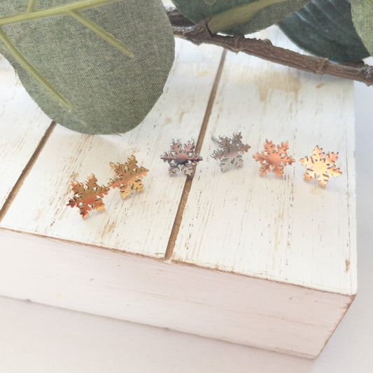 Snowflake Studs