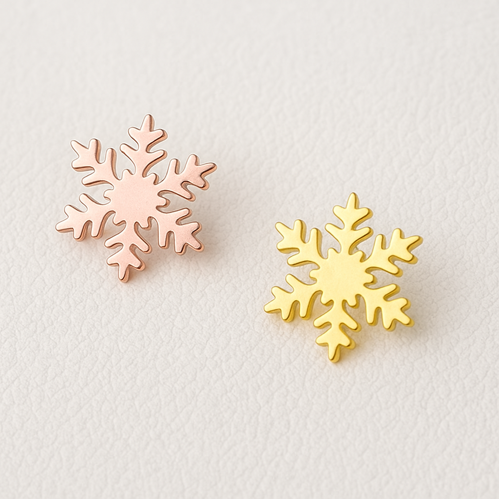Snowflake Studs