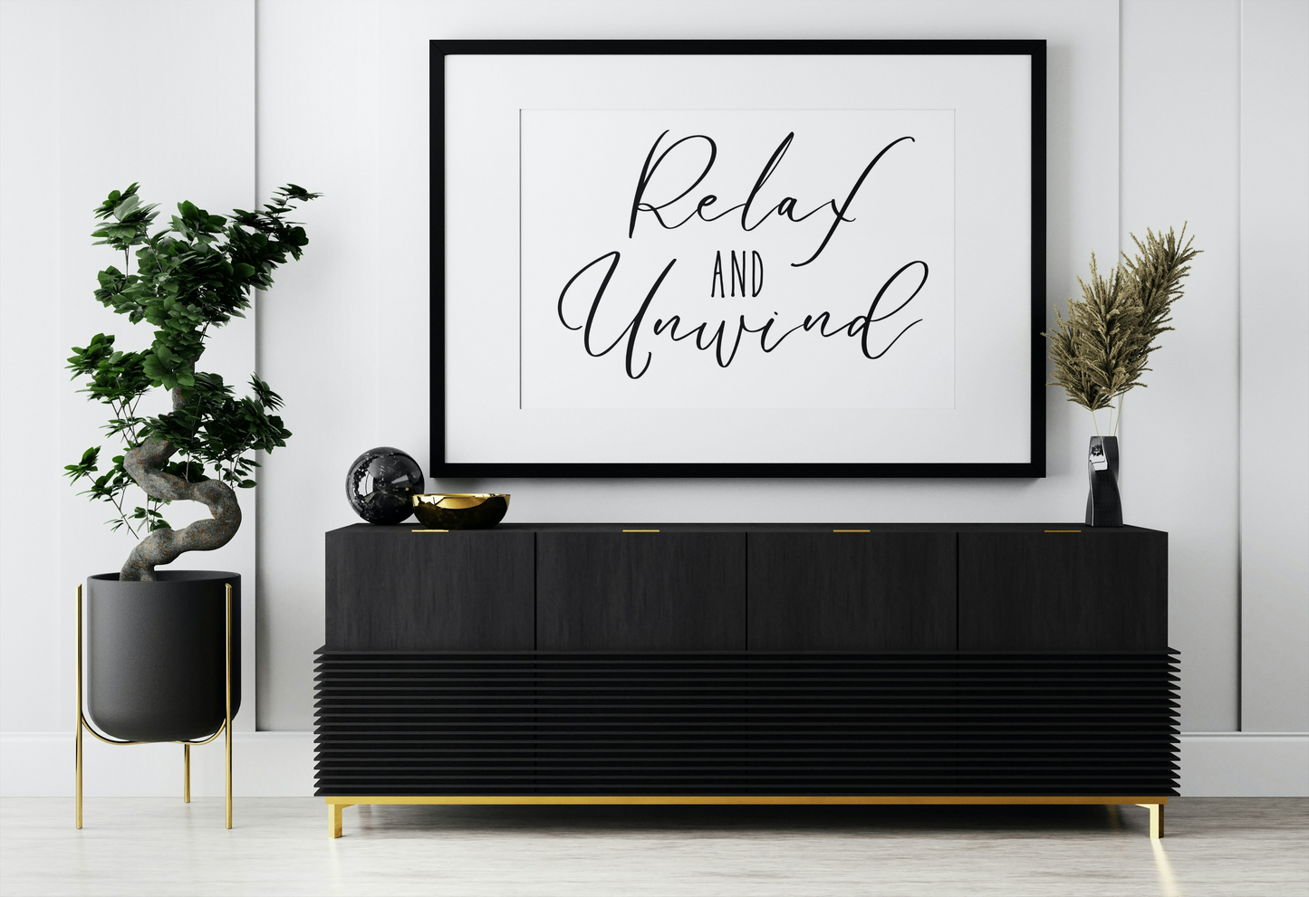 Relax and Unwind Art Print