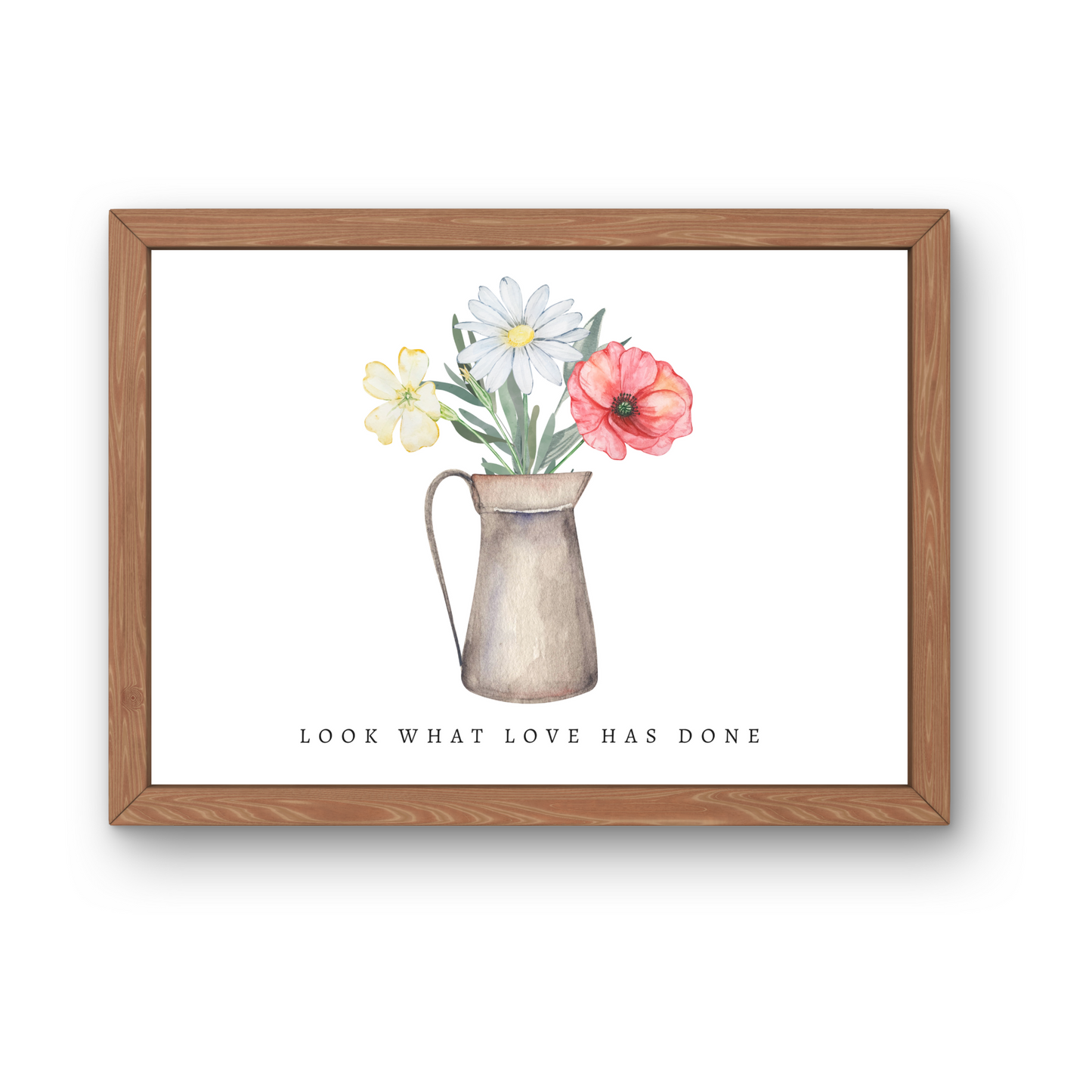 Look What Love Has Done | Custom Birth Flower Print