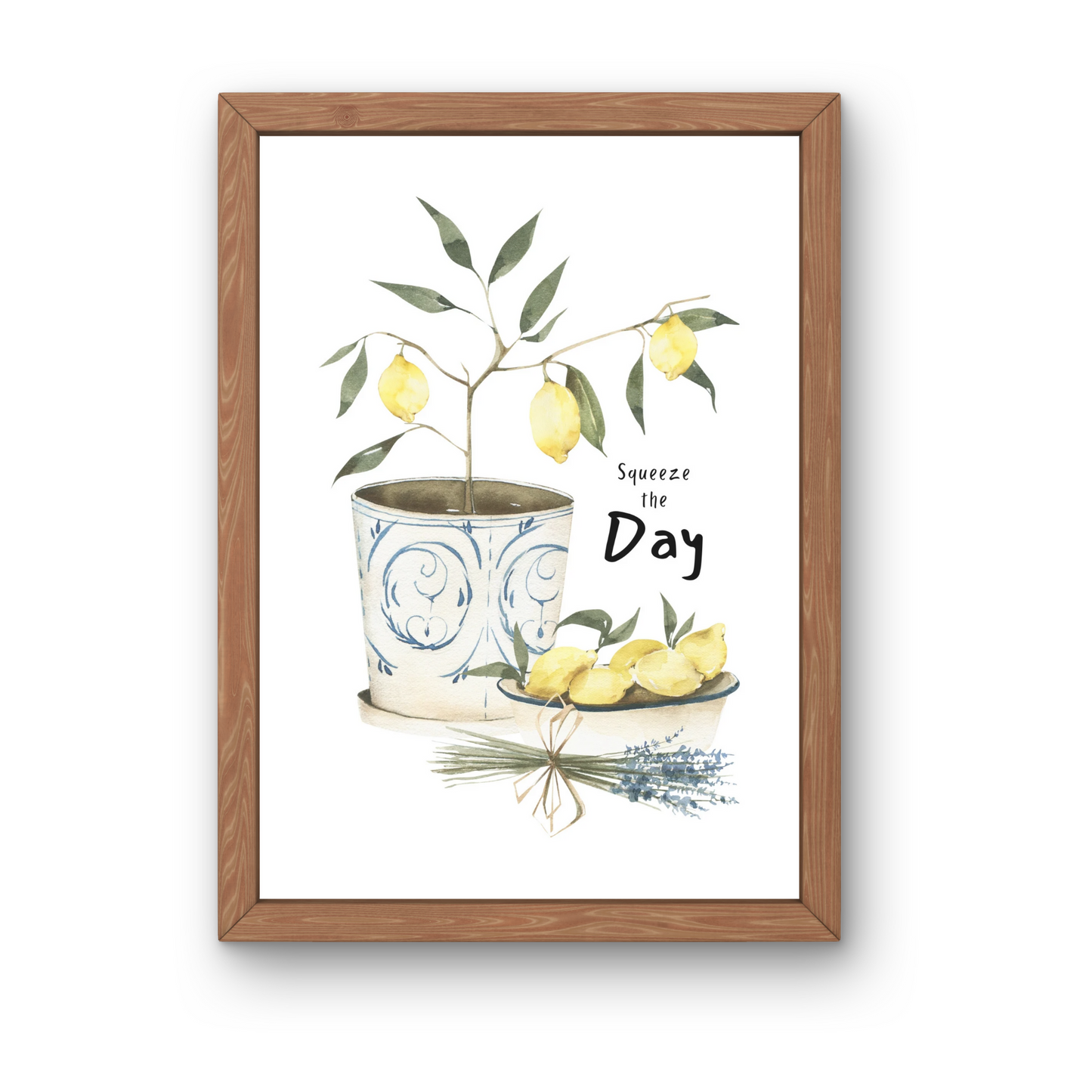 Squeeze the Day Art Print