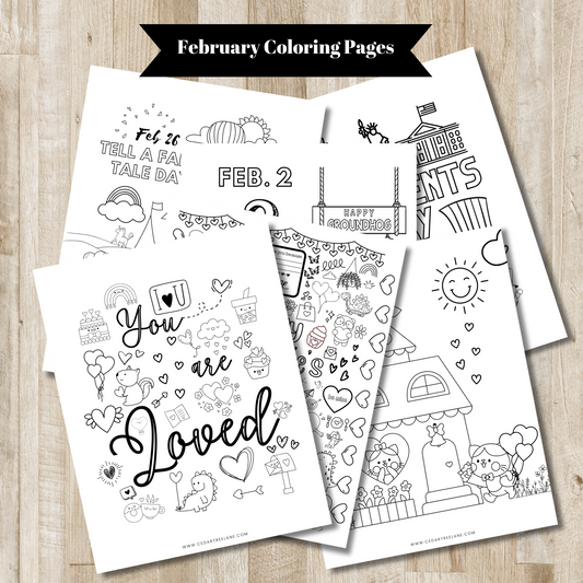 Monthly Coloring Subscription