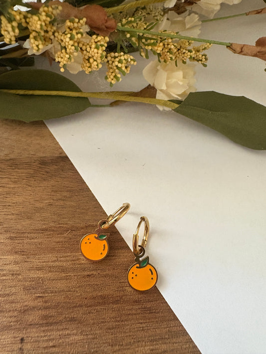 Clementine Charm Huggies