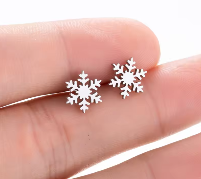 Snowflake Studs
